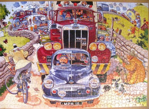 Недільні водії. Воскресные водители 1000 шт.jpg