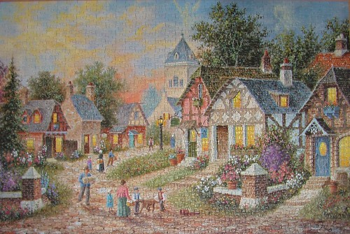 Twilight village by Dennis Lewan 1000 King.jpg