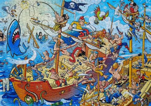 Pirates # Пираты, 1000 деталей (10284).jpg (1.54 МБ) 591 просмотр Pirates # Пираты, 1000 деталей (10284).jpg